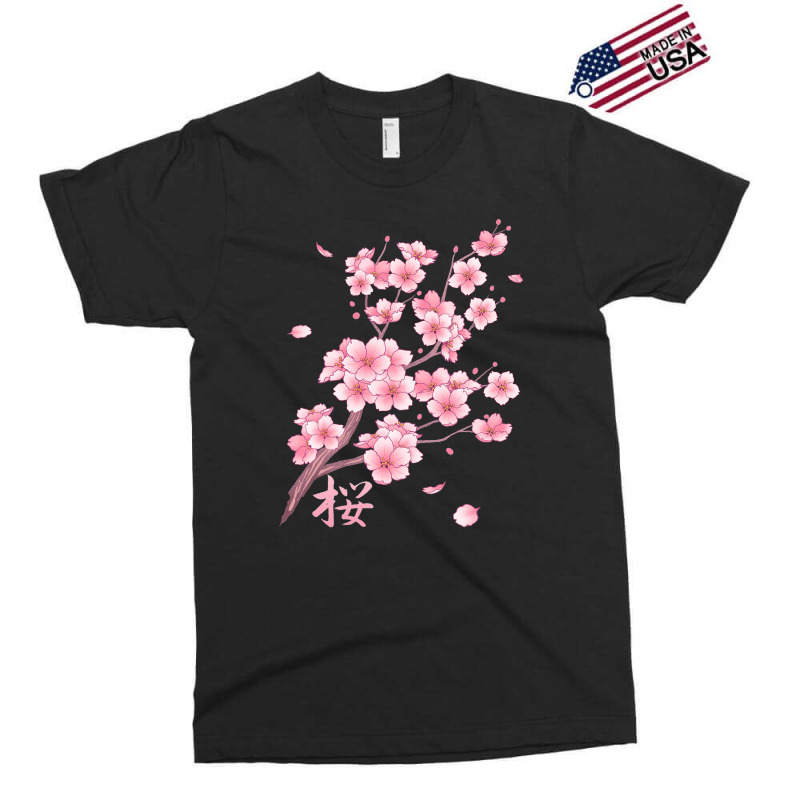 Falling Sakura Cherry Blossom Exclusive T-shirt | Artistshot