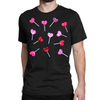 Lollipop Hearts Classic T-shirt | Artistshot