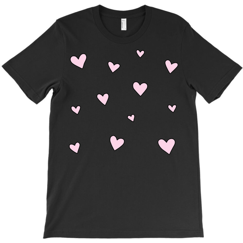 Pink Hearts T-shirt | Artistshot