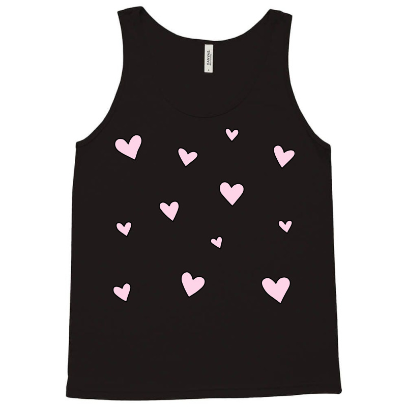 Pink Hearts Tank Top | Artistshot