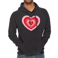 Red And Pink Hearts Vintage Hoodie | Artistshot