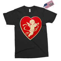 Red Heart Valentine Coquette Cherub Angel Exclusive T-shirt | Artistshot