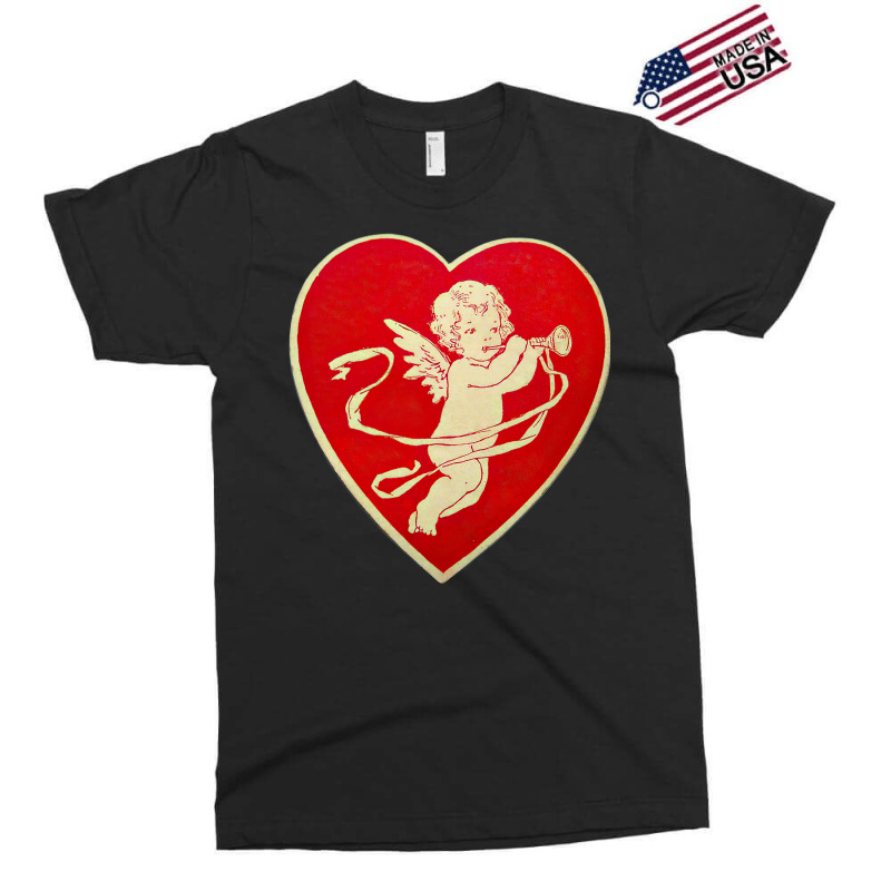 Red Heart Valentine Coquette Cherub Angel Exclusive T-shirt | Artistshot