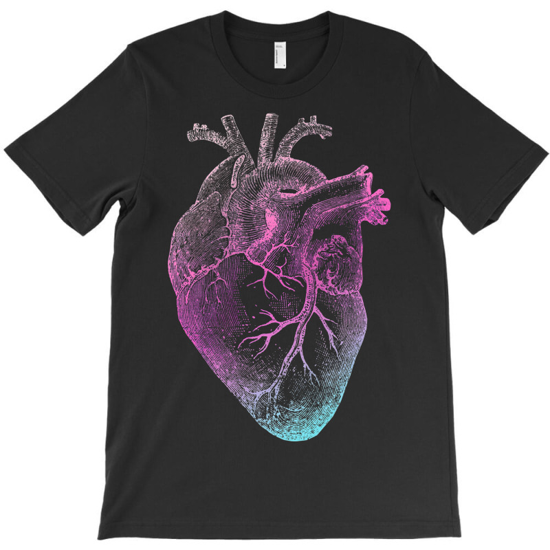 Pinky Heart   Vintage Heart Anatomy T-shirt | Artistshot