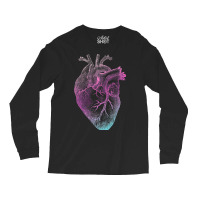 Pinky Heart   Vintage Heart Anatomy Long Sleeve Shirts | Artistshot