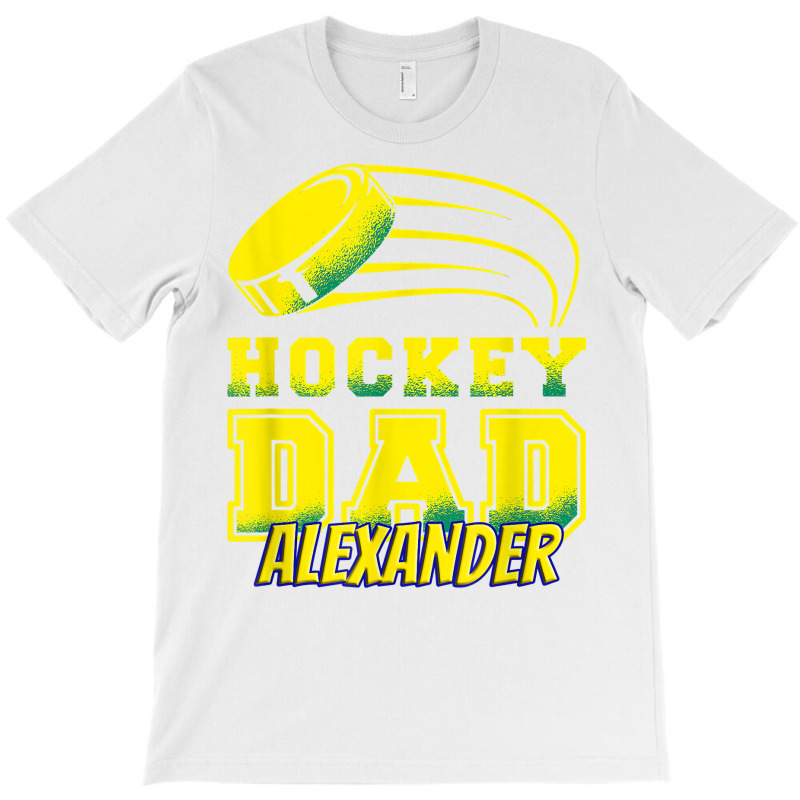 Alexander Hockey Dad With Puck Mens T Shirt T-shirt | Artistshot