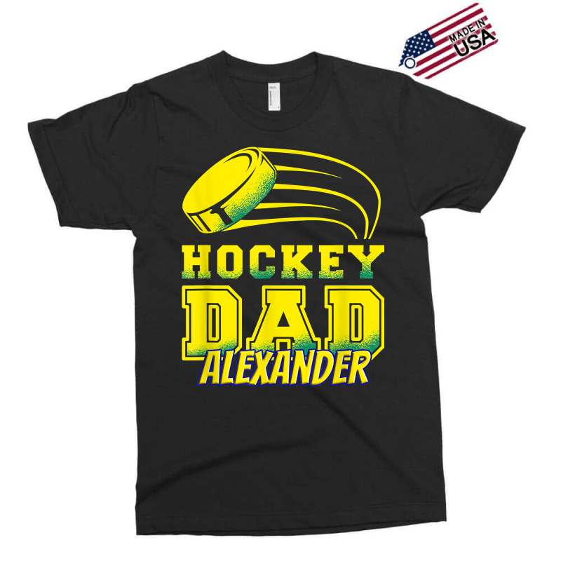 Alexander Hockey Dad With Puck Mens T Shirt Exclusive T-shirt | Artistshot