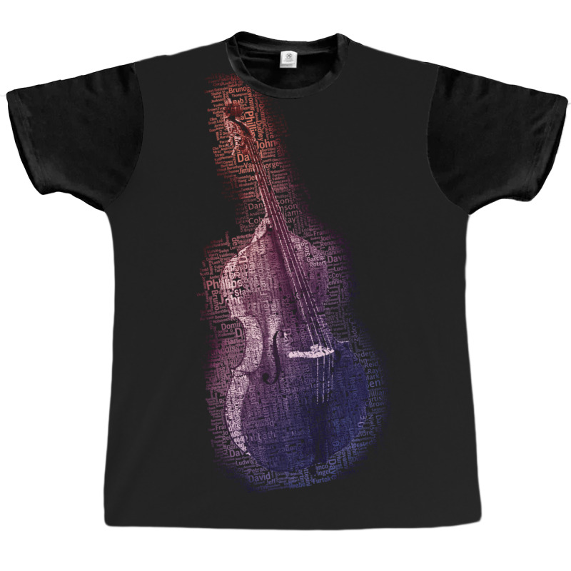 Great Contrabass Players Color Graphic T-shirt by FranklinTepper1 | Artistshot