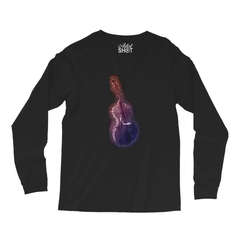 Great Contrabass Players Color Long Sleeve Shirts by FranklinTepper1 | Artistshot