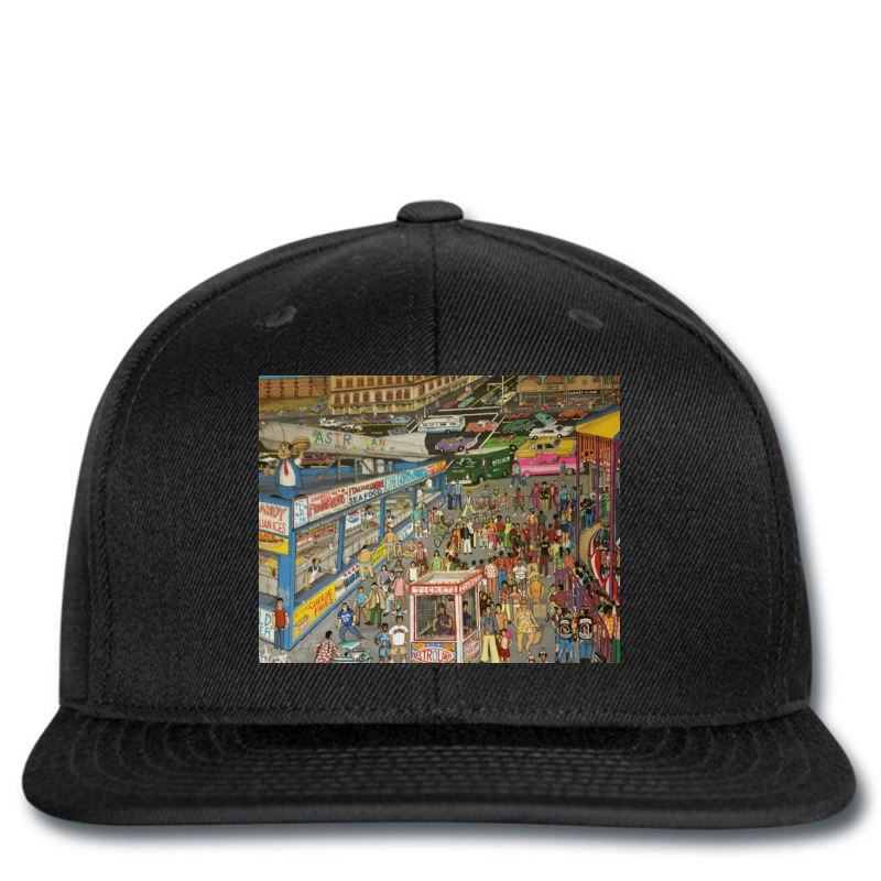 Coney Island Summer Blast Poster Printed hat by charleshaw | Artistshot