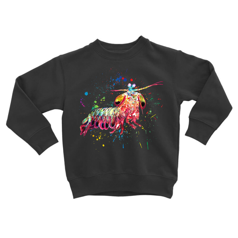 Mantis Shrimp Shirt Watercolor Fish Salt Water Aquarium T Shirt Toddler Sweatshirt | Artistshot