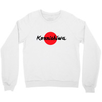 Konnichiwa Japan Kawai Crewneck Sweatshirt | Artistshot