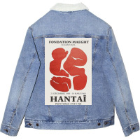 Hantai Unisex Sherpa-lined Denim Jacket | Artistshot