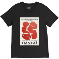 Hantai V-neck Tee | Artistshot