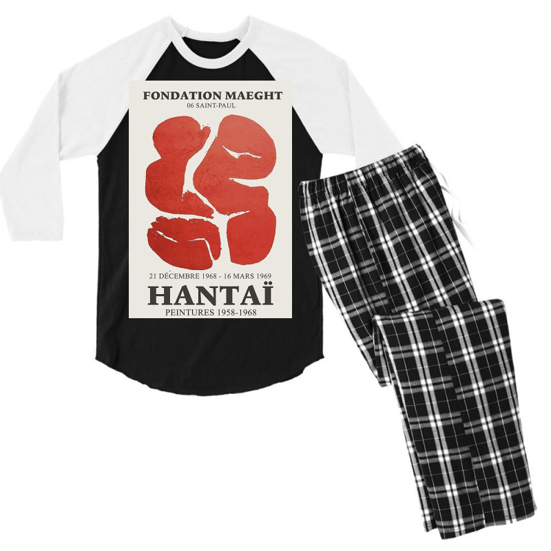 Hantai Men's 3/4 Sleeve Pajama Set by anniesawayn | Artistshot