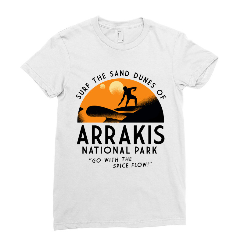 Arrakis National Park Ladies Fitted T-Shirt by Kimonos | Artistshot