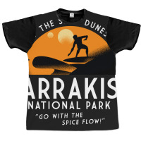 Arrakis National Park Graphic T-shirt | Artistshot