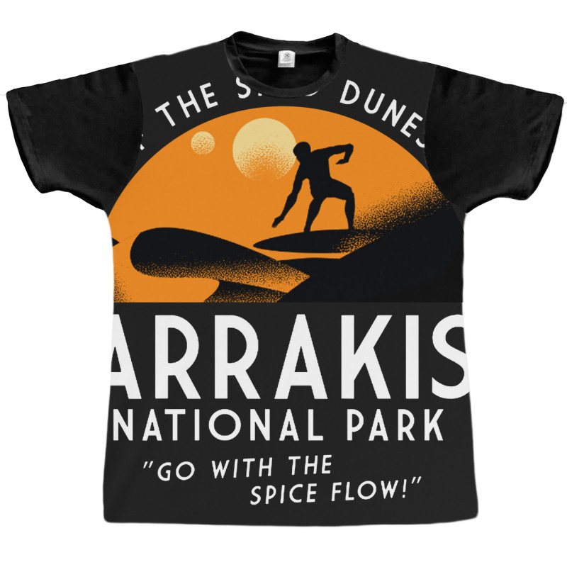 Arrakis National Park Graphic T-shirt | Artistshot