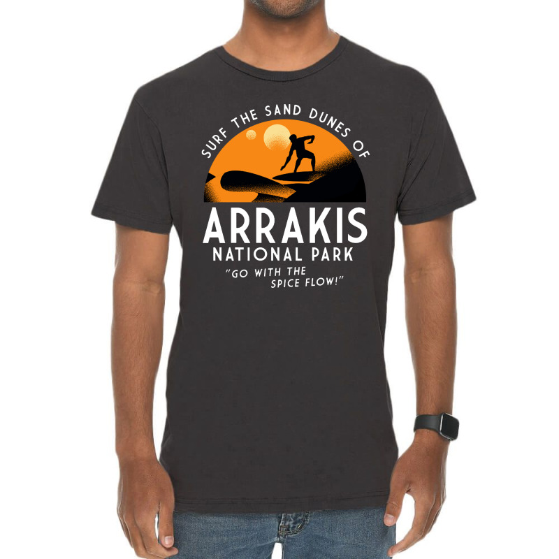 Arrakis National Park Vintage T-shirt | Artistshot