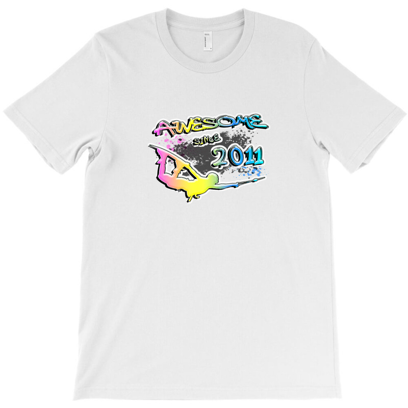 Awesome Since 2011. Wakeboard Lifestyle T-shirt | Artistshot