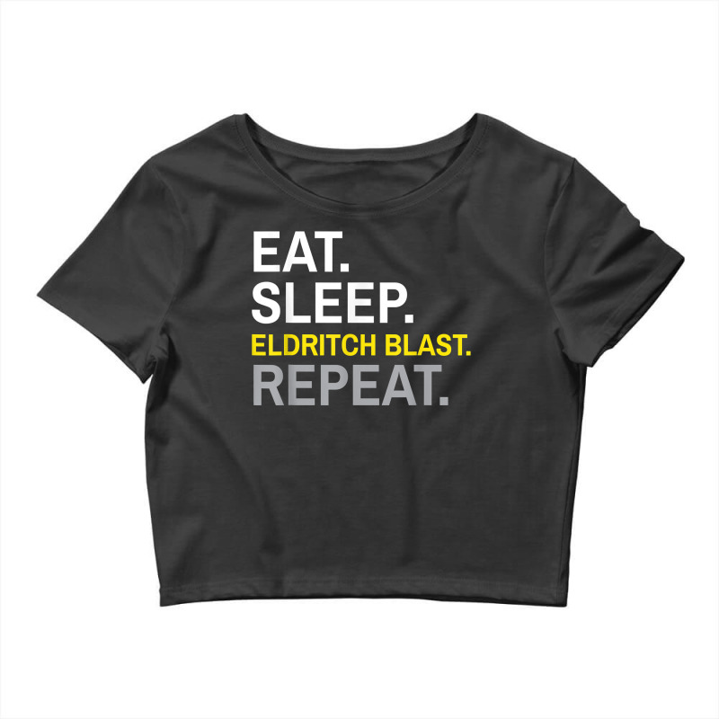 Warlock Class Eldritch Blast T Shirt Crop Top by angellacz6cstu | Artistshot