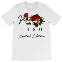 43 Year Old Gifts Vintage 1980 43rd Men Women 43rd Birthday T Shirt T-shirt | Artistshot