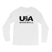 Baseball Usa Long Sleeve Shirts | Artistshot