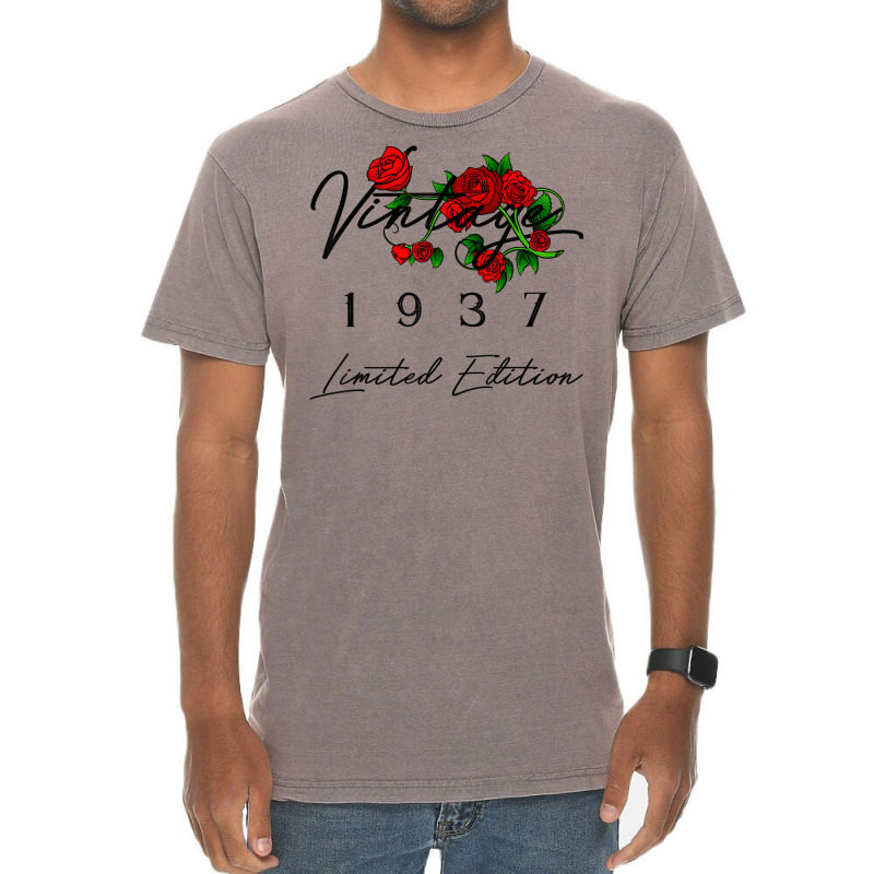 86 Year Old Gifts Vintage 1937 86th Men Women 86th Birthday T Shirt Vintage T-shirt | Artistshot