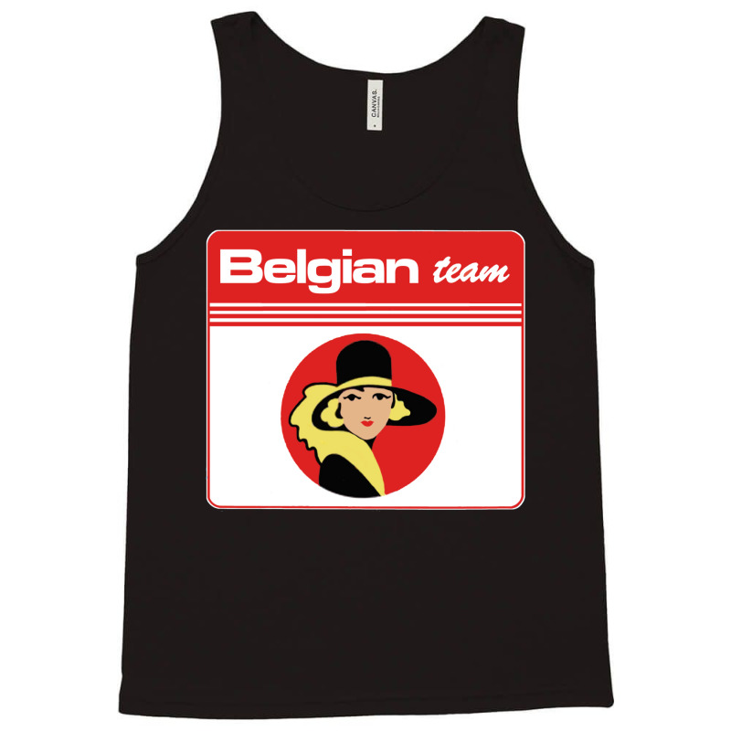 Belgian Team Tank Top by olsettorbasl | Artistshot