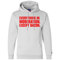 Album Music Except, Bacon Champion Hoodie | Artistshot