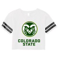 Colorado State Scorecard Crop Tee | Artistshot