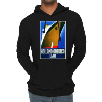 Holland Amerika Line. Vintage Cruise Poster   Travel   Ship. Lightweight Hoodie | Artistshot