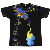 Faith Hope Love Down Syndrome Awareness Ribbon Yellow Blue T Shirt Graphic T-shirt | Artistshot