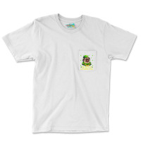 Happy St. Pugtrick's Day Leprechaun Hat Irish Ireland Flag T Shirt Pocket T-shirt | Artistshot