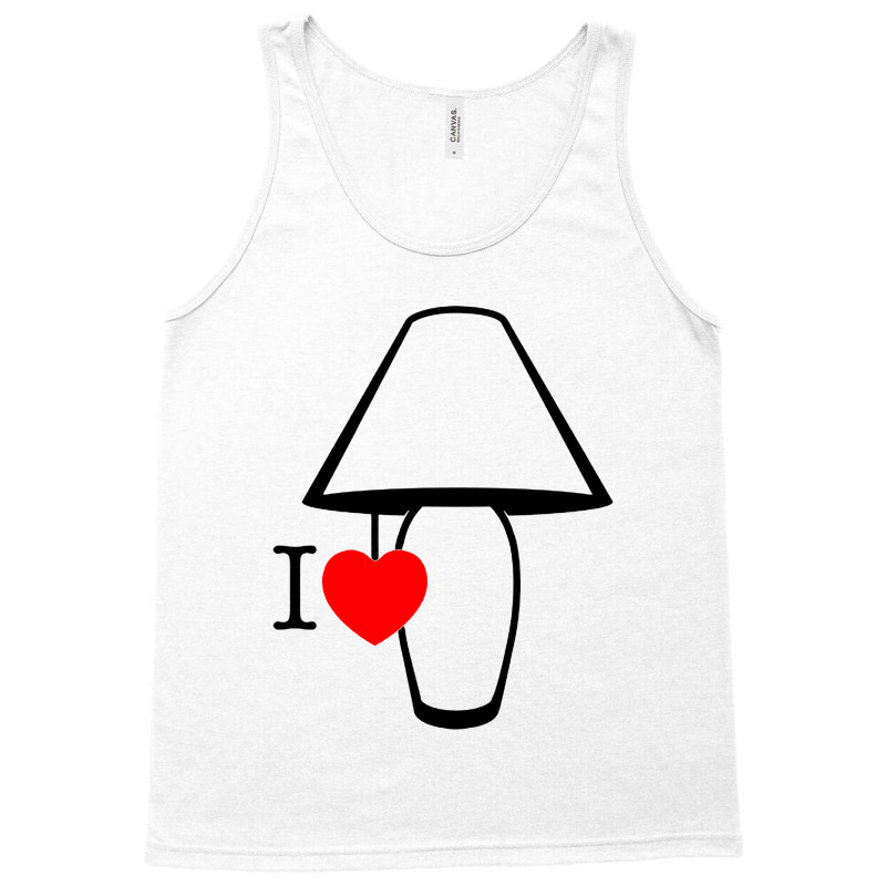 I Love Lamp Tank Top | Artistshot