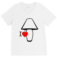 I Love Lamp V-neck Tee | Artistshot