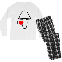 I Love Lamp Men's Long Sleeve Pajama Set | Artistshot