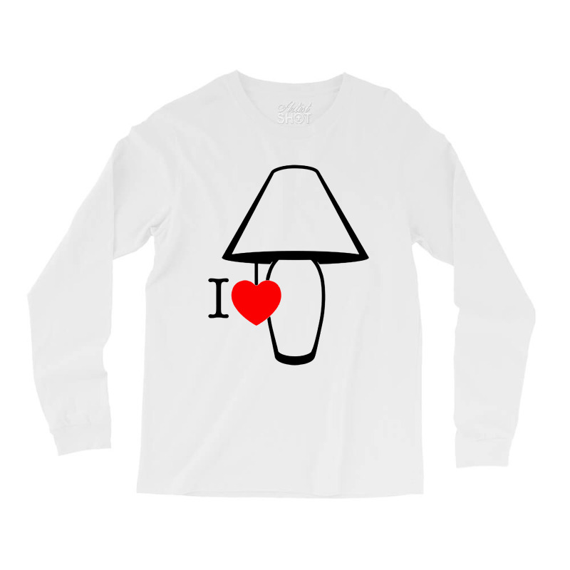 I Love Lamp Long Sleeve Shirts | Artistshot