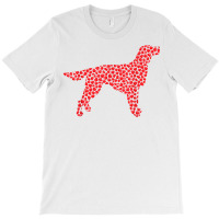 Heart Shape English Setter Dog Valentine's Day T Shirt T-shirt | Artistshot