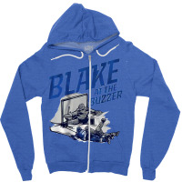 Blake At The Buzzer Zipper Hoodie | Artistshot