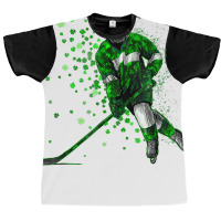 Irish Hockey Player Shamrock St Patrick's Day T Shirt Graphic T-shirt | Artistshot