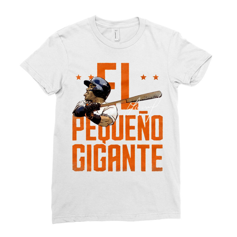 El Pequeno Gigante Ladies Fitted T-Shirt by sounyariniow | Artistshot