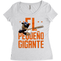 El Pequeno Gigante Women's Triblend Scoop T-shirt | Artistshot