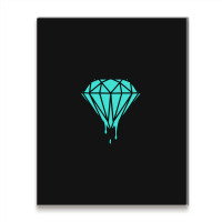 Drippin' Diamond Metal Print Vertical | Artistshot