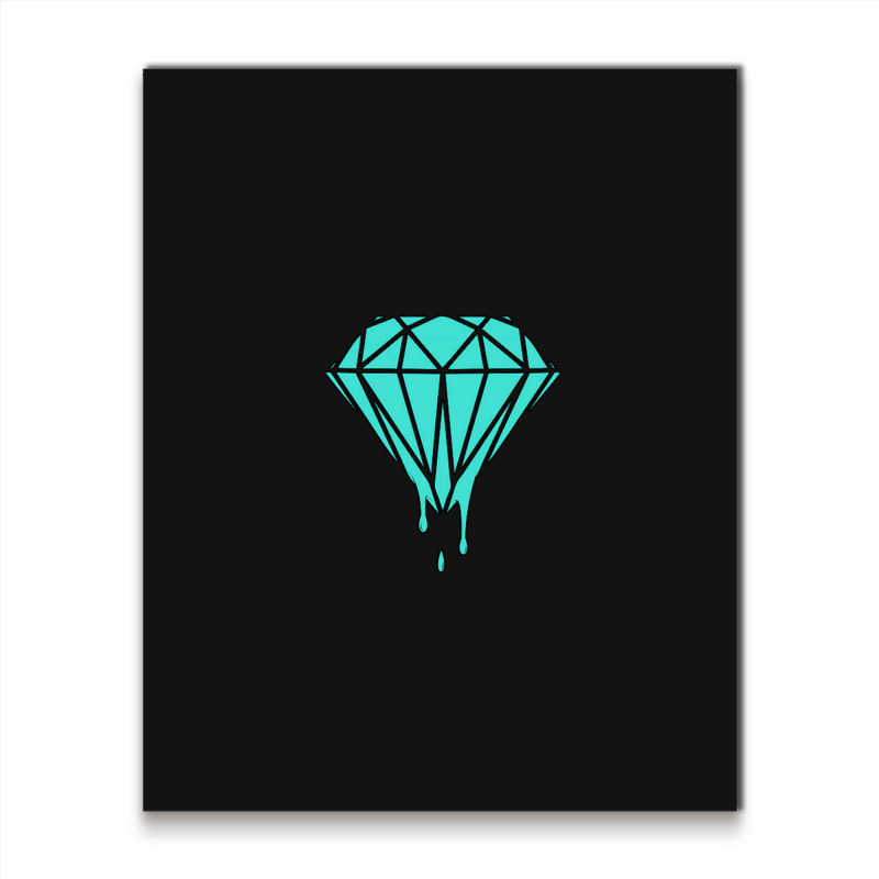 Drippin' Diamond Metal Print Vertical | Artistshot