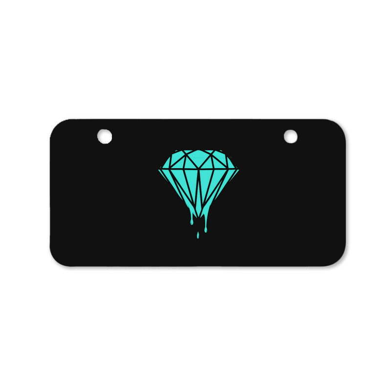 Drippin' Diamond Bicycle License Plate | Artistshot