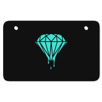 Drippin' Diamond Atv License Plate | Artistshot