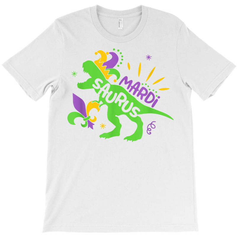 Mardi Saurus T Rex Dinosaur Mardi Gras T Shirt T-shirt | Artistshot