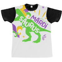 Mardi Saurus T Rex Dinosaur Mardi Gras T Shirt Graphic T-shirt | Artistshot