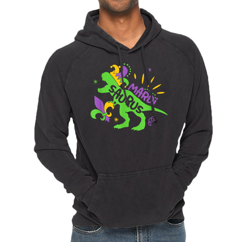 Mardi Saurus T Rex Dinosaur Mardi Gras T Shirt Vintage Hoodie | Artistshot